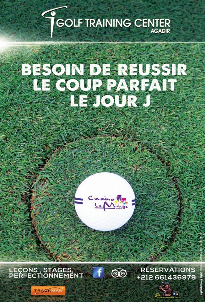 Initiation au golf à Agadir Golf Training Center Maroc