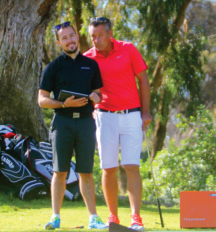 trackman golf agadir Maroc initiation