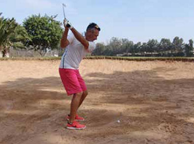 indietro swing bunker a lunga uscita jean-marie,,fr,uscita swing bunker lungo Jean-Marie Agadir Golf Training Centre Marocco,,fr